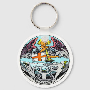 Judgement Tarot Card Key Ring