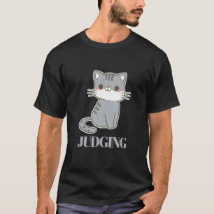 Judging Meme  Retro Style Vintage Cats T-Shirt