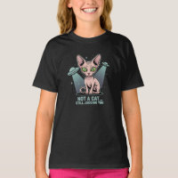 Judging Sphynx Cat UFO Alien Humor Art