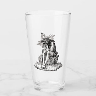 Judgment of Jesus Christ Glass