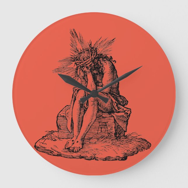 Judgment of Jesus Christ Large Clock (Front)