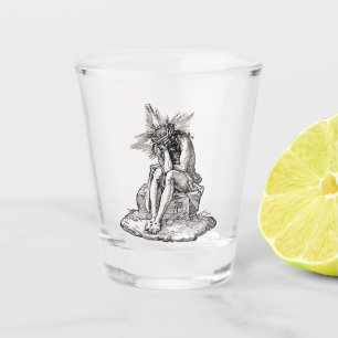 Judgment of Jesus Christ Shot Glass