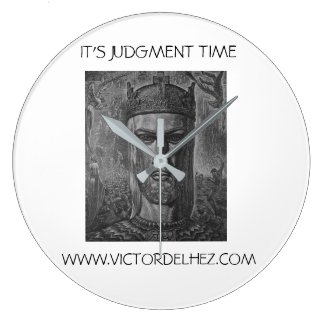 Judgment Time Clock (White)