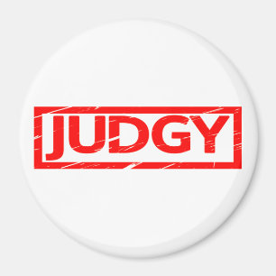Judgy Stamp Magnet