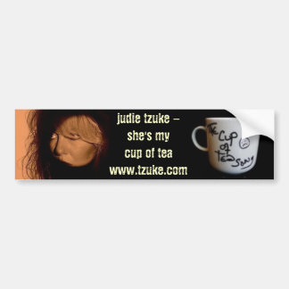 Judie Tzuke - Cup of Tea Song - Bumper Sticker