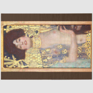 Judith and the Head of Holofernes by Gustav Klimt Tissue Paper