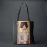 Judith and the Head of Holofernes by Gustav Klimt Tote Bag<br><div class="desc">Judith I,  or Judith and the Head of Holofernes (1901). Oil on canvas,  84 × 42 cm (33 × 17 in). Österreichische Galerie Belvedere,  Vienna.</div>