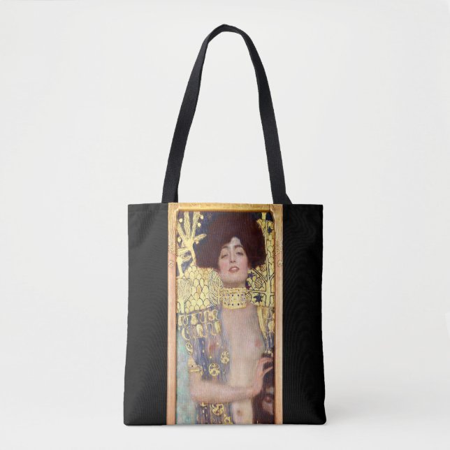 Judith and the Head of Holofernes by Gustav Klimt Tote Bag (Front)