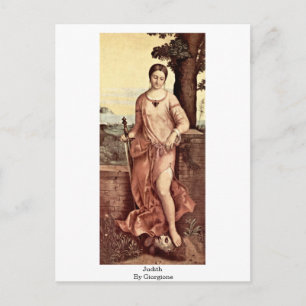 Judith By Giorgione Postcard