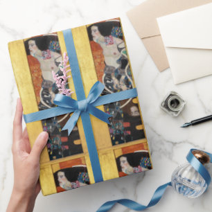 Judith II (Salome) by Gustav Klimt  Wrapping Paper