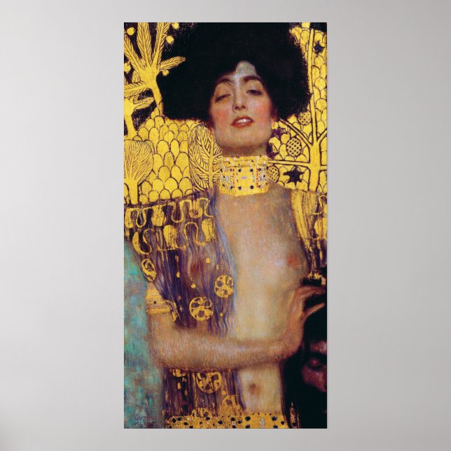 Judith (Lady in Gold), Gustav Klimt Poster (Front)