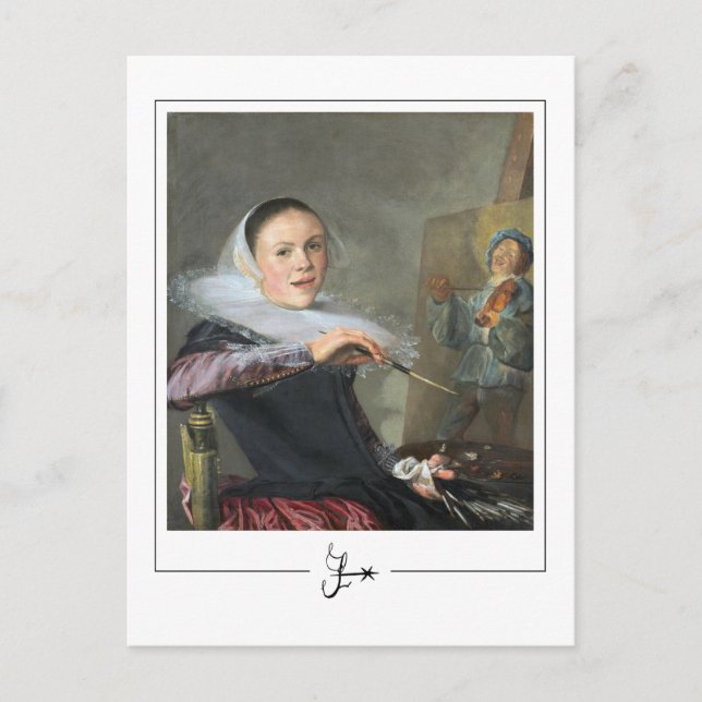 Judith Leyster #4 - Fine Art Postcard (Front)