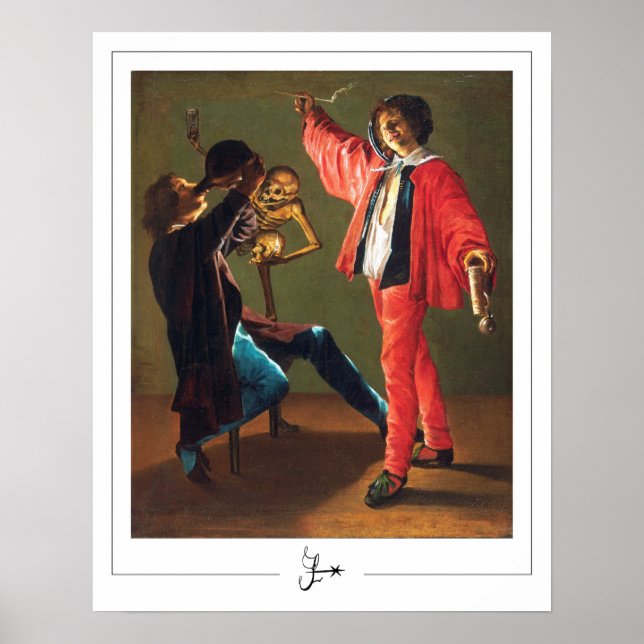 Judith Leyster Zedign Art Poster #1 (Front)