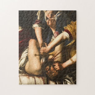 Judith Slaying Holofernes - Artemisia Gentileschi Jigsaw Puzzle