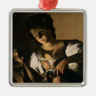 Judith with the head of Holofernes, 1615 Metal Tree Decoration