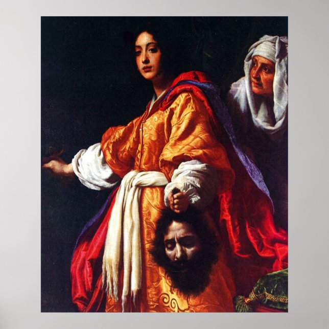 Judith with the Head of Holofernes Poster (Front)