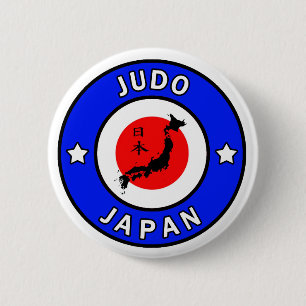 Judo 6 Cm Round Badge