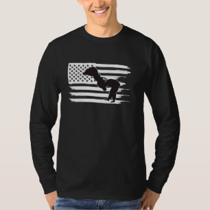 Judo American Flag T-Shirt