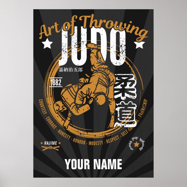 Judo : Art of Throwing Poster (Front)
