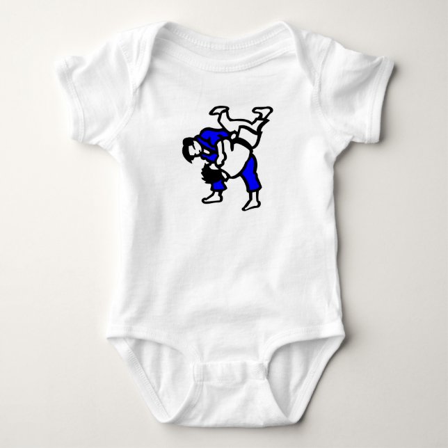 Judo Baby Bodysuit (Front)