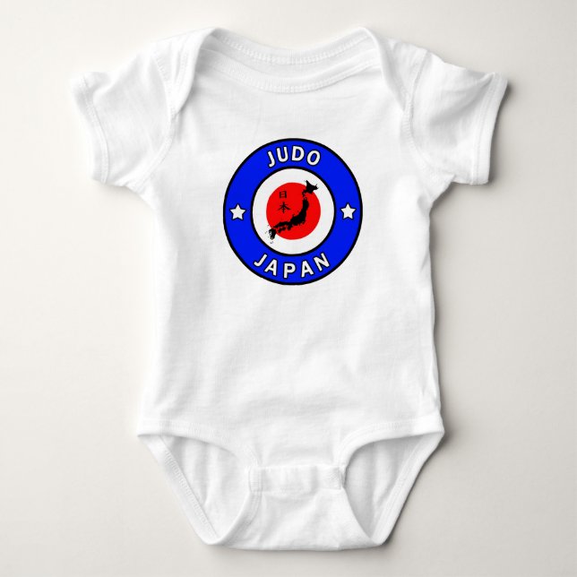 Judo Baby Bodysuit (Front)