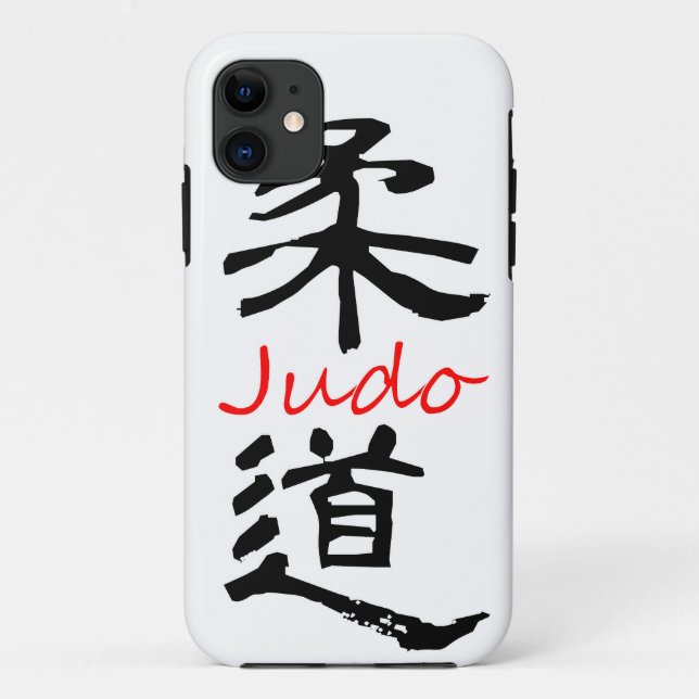 Judo Calligraphy iPhone 5/5S case (Back)