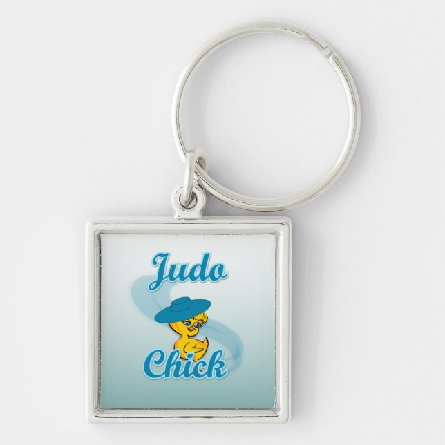 Judo Chick #3 Key Ring (Front)