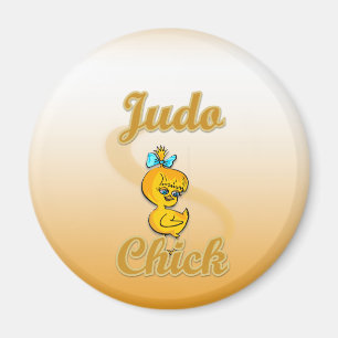 Judo Chick Magnet