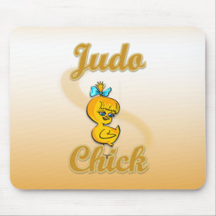 Judo Chick Mouse Mat