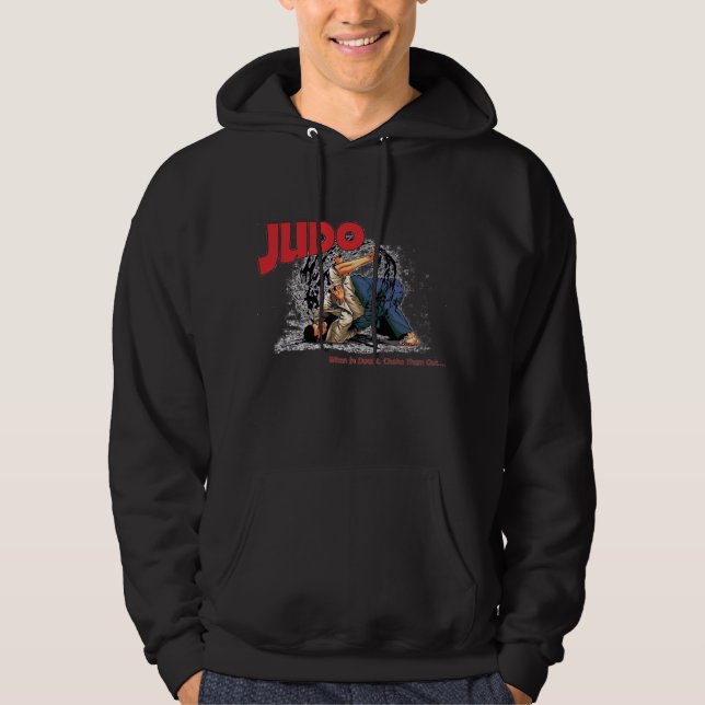 Judo Choke Out Hoodie (Front)