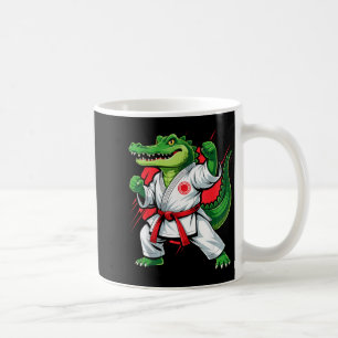Judo Crocodile Nature Kickboxing Taekwondo Martial Coffee Mug