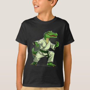 Judo Crocodile Nature Kickboxing Taekwondo Martial T-Shirt