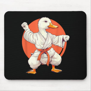 Judo Duck Taekwondo Duck Martial Arts Kung Fu Duck Mouse Mat