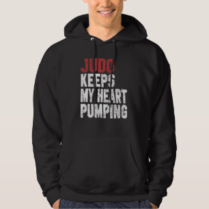 Judo For Men Women Judo Keeps My Heart Judoka Mom Hoodie