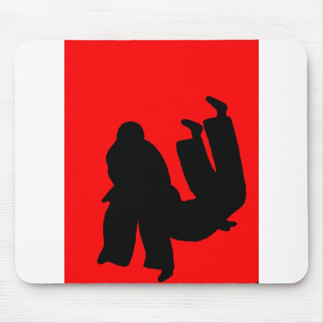 Judo gift present mouse mat (Front)