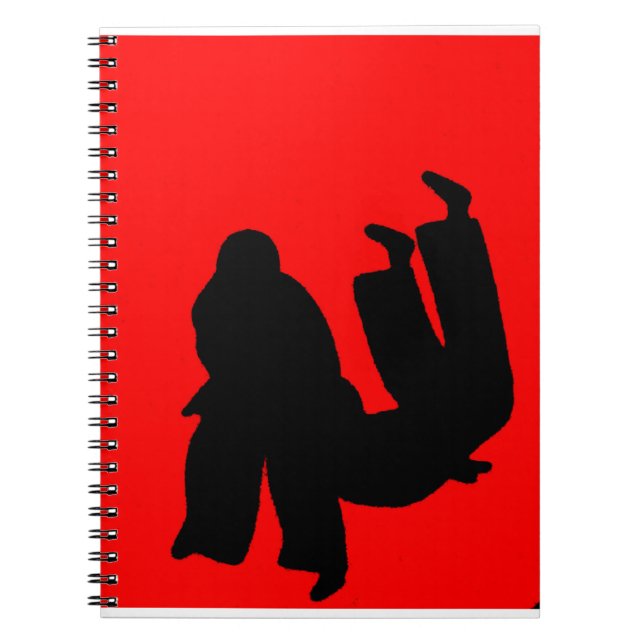 Judo gift present notebook (Front)