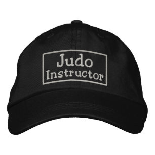 Judo Instructor Embroidered Hat