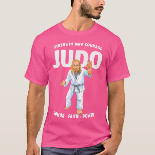 Judo Jesus Judoka Judoist Japanese Martial Arts T-Shirt