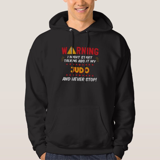 Judo Joke Graphic Hoodie (Front)