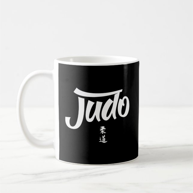 Judo Judoka Mial Judoist Fighter Coffee Mug (Left)