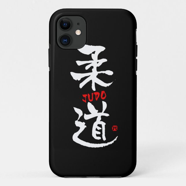 Judo-KANJI Case-Mate iPhone Case (Back)