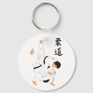 Judo Key Ring