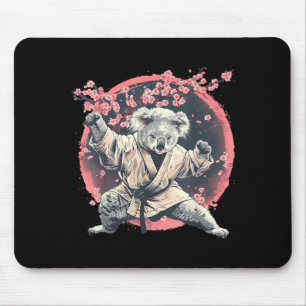 Judo Koala Nature Kickboxing Taekwondo Martial Mouse Mat
