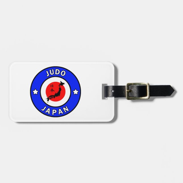 Judo Luggage Tag (Front Horizontal)