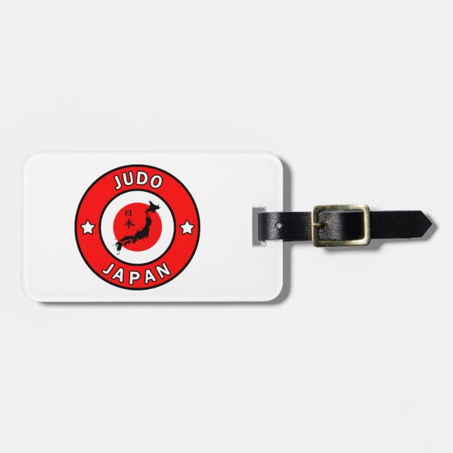 Judo Luggage Tag (Front Horizontal)
