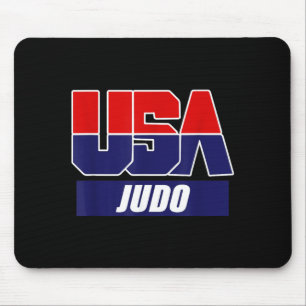 Judo Martial Arts 2024 USA Team Mouse Mat