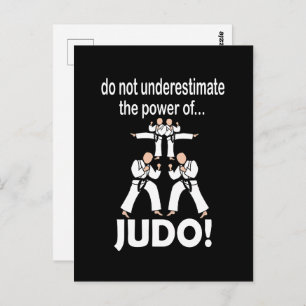 Judo Martial Arts Self Defence Taekwondo Judo Postcard