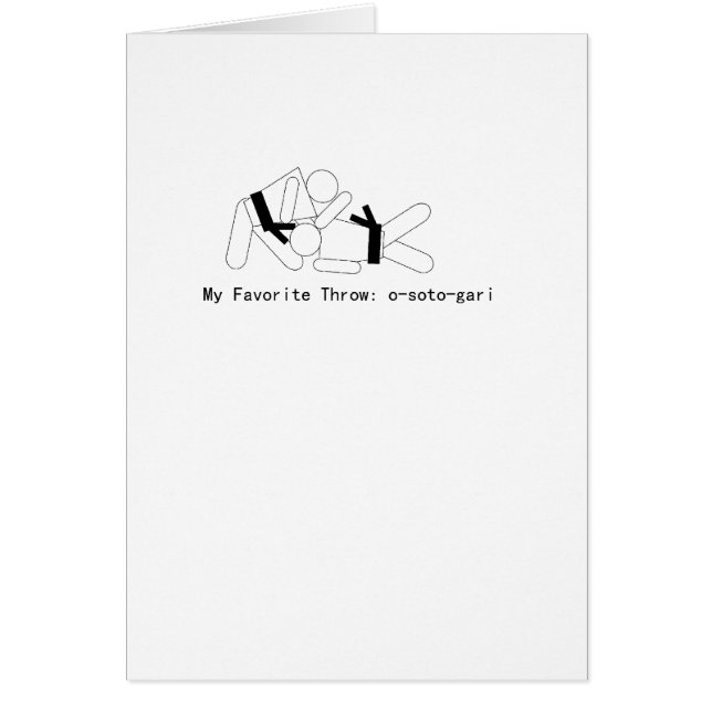 Judo My Fav Throw Osoto Gari (Front)