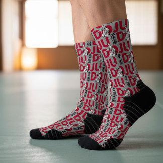 Judo Pattern - Bold and Dynamic Socks