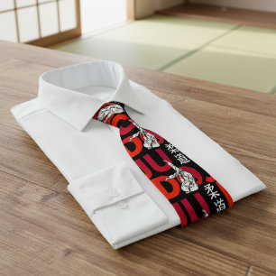 Judo Pattern - Bold and Dynamic Tie
